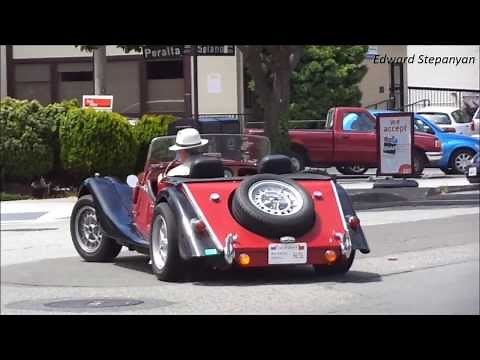 Morgan Plus 8 Pure Classic Sound Of V8 With Couple Loud Revs And Small Acceleration