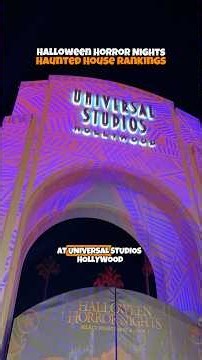 Ranking Haunted Houses - Halloween Horror Nights 2026 - Universal Studios Hollywood