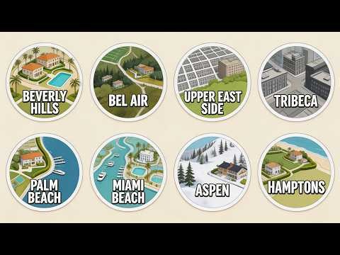 Every Rich Neighborhood In America Explained