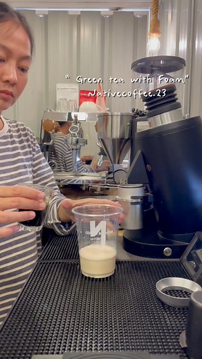 36K views · 687 reactions | “green tea with Foam” ชาเขียว Native Coffee.23 #เนทีฟคอฟฟี่ #กาแฟมหาสารคาม #รีวิวมหาสารคาม #ชาเขียว #NativeCoffee #reelsfbシ #reelsfacebook #coffeevlog #greentea #cafe | Native Coffee.23 | Facebook