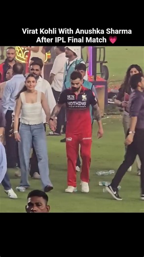 Virat Kohli Anushka Sharma with after IPL match #viratkohli #anushkasharma #rcb #cricket