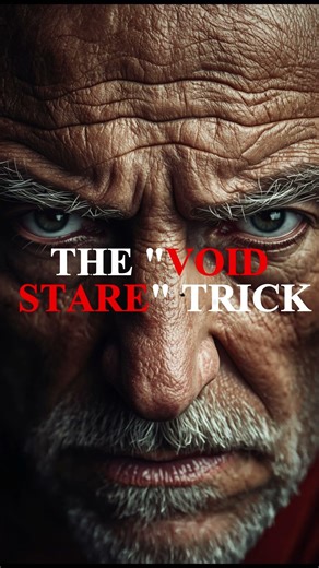 The "Void Stare" Trick (Psychological Weapon) 👁️🤫