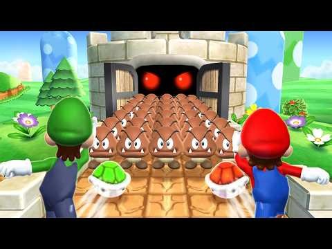 Mario Party 9 Minigames - Luigi Vs Mario Vs Toad Vs Yoshi (Master Difficulty)