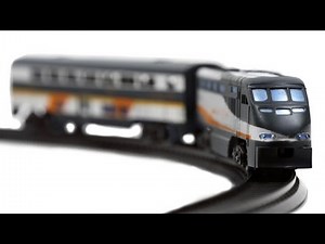 MST Megapolis Speed Train Black Passenger Train