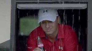 This Coca-Cola shoot took a turn we didn't expect. Enjoy watching how Jordan and Coke made the best of a rainy day! | Jordan Spieth