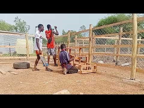 DIY how to make a goats play structure at home