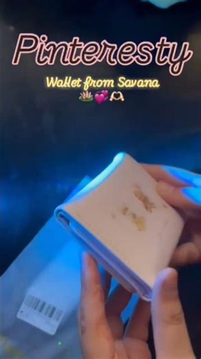 Pinteresty Wallet From Savana! 💖 #savana #pinterest #shorts #aesthetic #wallet