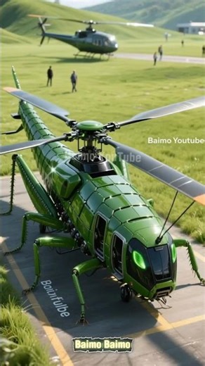 Grasshopper Helicopter Transforms Into a Tough Robot #aeroplane #airplane #helicopter #volocopter