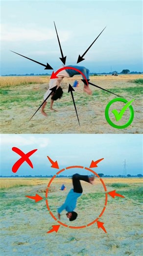 Avoid These Errors in Your Backhand spring 💥 shorts​ 🩳 Back hand spring​ tutorial​