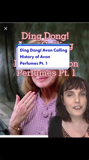 Let's learn about the history of the Avon lady! did you know that Avon actually got it's start in perfumes and was originally known as the California Perfume Company. Watch for more history. #perfumehistorytok #perfumehistory #historyofperfume #avonhistory #avonladycalling #immortalperfumes #vintageavonperfume #vintageavon #beautyhistory