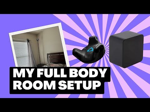 My Full Body Room setup using Oculus Quest and Vive Trackers
