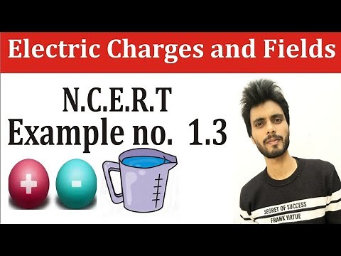 🔴 Physics N.C.E.R.T example 1.3 class 12th | electric charges and and fields examples solution