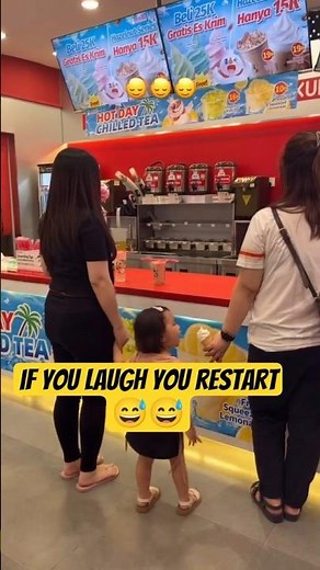 if you laugh you restart