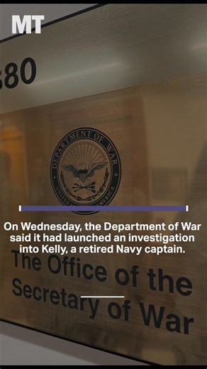 55K views · 2.4K reactions | Hegseth, Pentagon pursue Senator over "illegal orders" video #hegesth #military #markkelly #department of war #Pentagon #trump | Defense News | Facebook