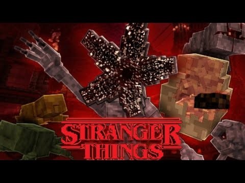 Stranger things add-on by Mr beasm Mcpe/Mcbe 1.21+