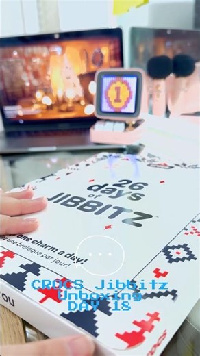 Day 18: Today’s Jibbitz Is Simply… Beautiful ❄️✨ | Crocs Advent Calendar