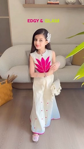 Watch the look change, but the sparkle stays the same! [Little Muffet, Festive Collection, Style Outfits, Kids Ethnic Wear, Festive Fashion, Little Muffet Store] | Little Muffet