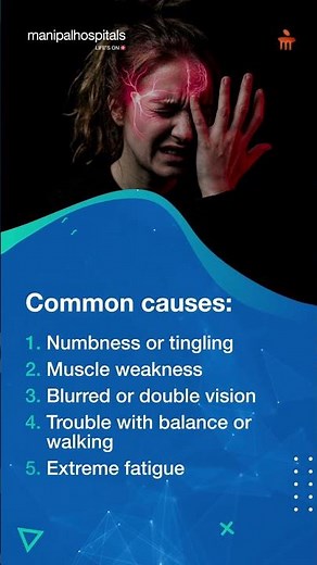 Multiple Sclerosis: Symptoms, Causes & Treatment | Manipal Hospital Jaipur