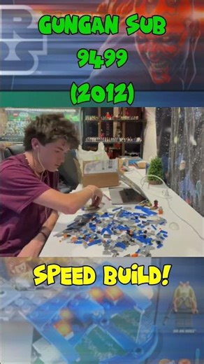 Gungan Sub (9499) Lego Star Wars, Speed Build
