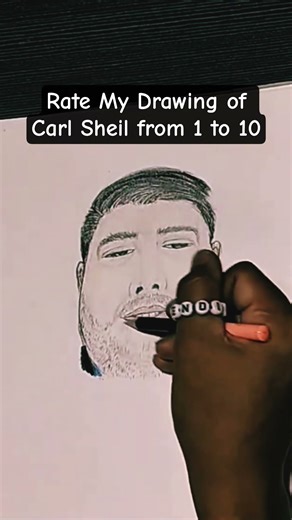Trying to Draw Mr. Carl @carlsheil-e2b #drawing #art #sketch #artwork #subscribenow #sketchart
