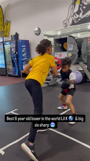 Lilkboxing | Pad work Lil K #1 6 year old boxing prodigy #boxingtraining #boxingworkout #boxing #daznboxing #mayweatherpromotions #jakepaul #usaboxing 🔥... | Instagram