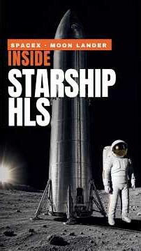 Starship Interior: Inside SpaceX's Moon Lander #starship #spacex #space #hls #spacesuccess