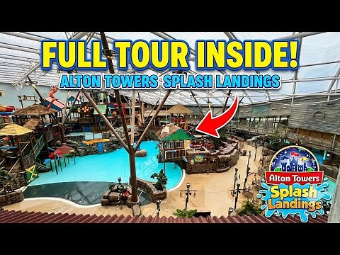 A full tour inside of Splash landings waterpark at Alton towers. Dont make the same mistakes we did!