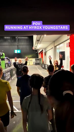 HYROX for Kids on Instagram: "POV: It’s your first run at HYROX YOUNGSTARS #HYROXYOUNGSTARS #HYROXAmsterdam"