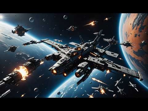 Beneath the Silent Void: Stealth Fighters Scream Against the Alien Armada’s Endless Shadow | ASF