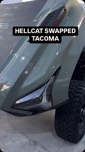 2.6K views · 7.2K reactions | @mesocustoms absolutely insane hellcat swapped Tacoma from SEMA. | Tacoma Lifestyle | Facebook