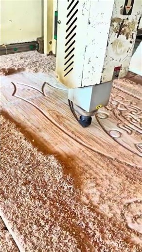 CNC Woodworking Masterpiece | Beautiful 3D Carving Design Process