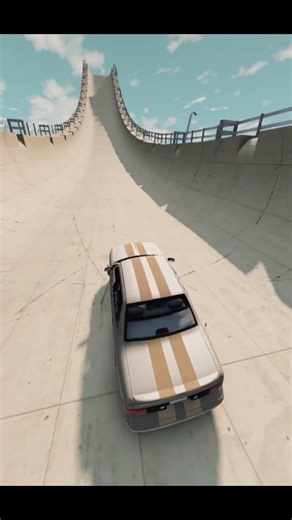 CAR VS INSANE RAMP-BEAMNG.DRIVE #beamng #shorts #carrace #beamngdrive #viral