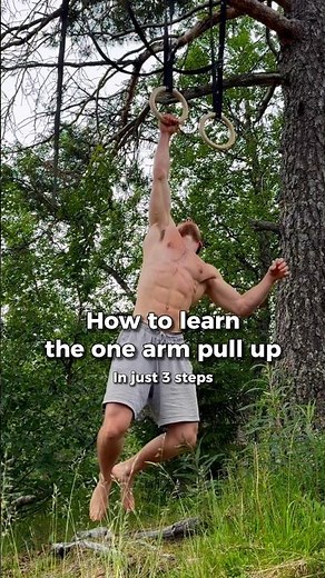 How to learn the One Arm Pull Up 💪