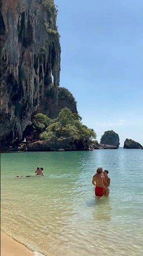🏝️ Phra Nang Beach – Railay, Krabi 🌊✨
