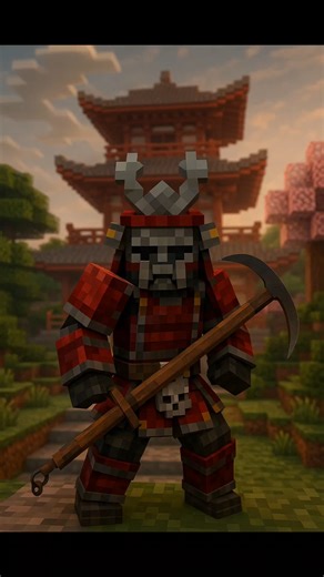 Samurai In Minecraft 🇯🇵⚔️ | Killing soldier of village | Minecraft | #minecraft #gaming #japan