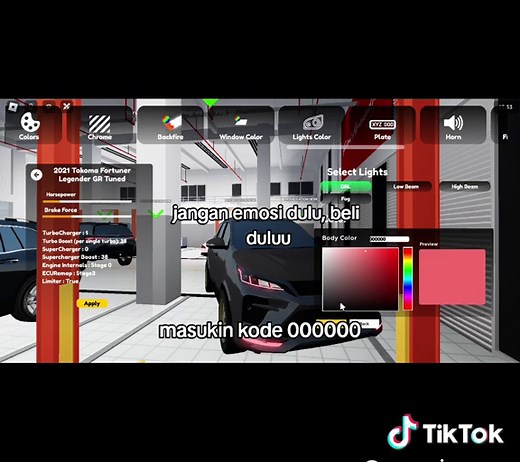 Tutorial Cara Mengubah Lampu RGB di CDID