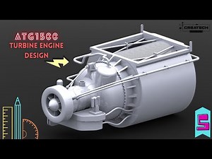 AGT1500 - Gas Turbine Engine | Catia design tutorial | Part - 5