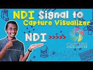 How to send NDI signal to Capture Visualizer through network