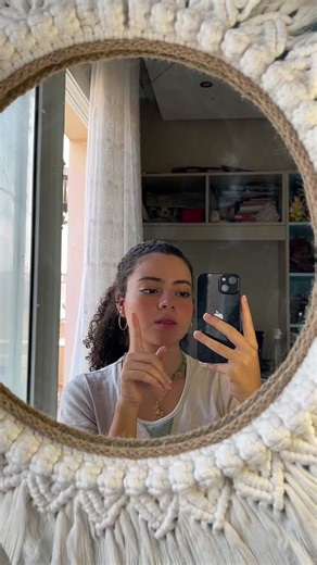 Mirror from @noha_macrame2021 on instagram #girltalk #girls #samaalwagih #fyp #egypt #support