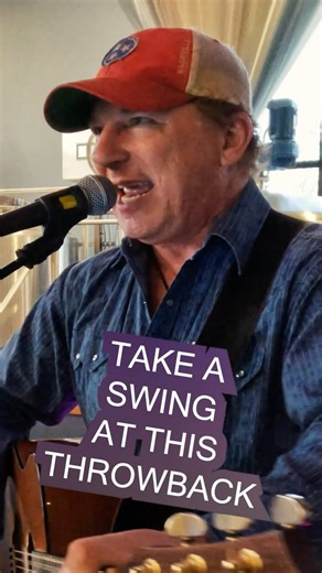 Just a-swangin’…Just swingin’… 🤠Front porch nights just hit different swinging John Anderson