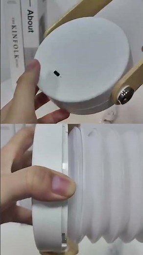 Foldable LED Night Light 🔥 Touch Dimmable Portable Lamp (Best Home Decor Gadget)