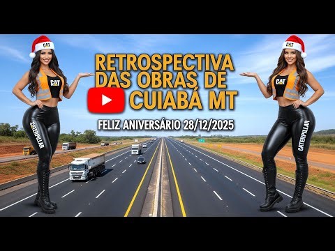 RETROSPECTIVA DAS OBRAS DE MATO GROSSO, ESTADO DO AGRONEGÓCIO #jcb #cuiabamt #agro