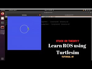 Learn ROS using turtlesim | ROS Basics #1