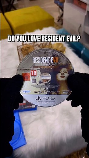 Unboxing 3 Resident Evil games! #residentevil #re2remake #re7 #re8 #re9 #ps5pro #shorts #goty #ps5