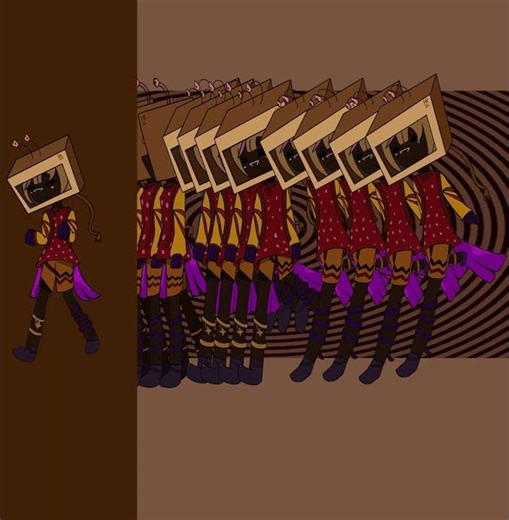 (Fast movement!) looping the rooms yay! #animationmeme #animationtrend #animation #art #ocanimation