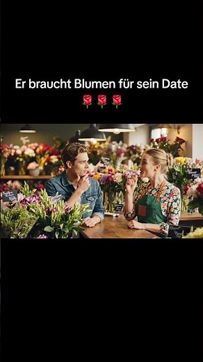 Sweet peas are also very beautiful flowers! 🥰🌹 #foryou #veo3 #comedy #german #date #flowers
