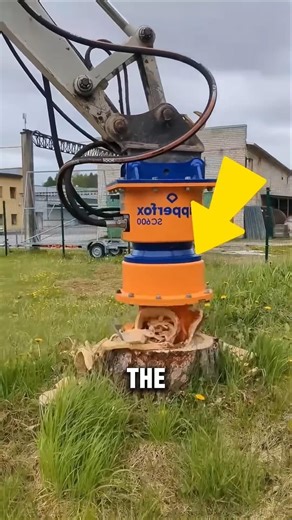 This Powerful Machine Removes Any Tree Stump in Seconds!