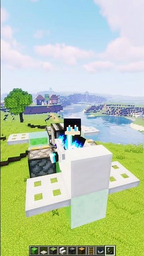 How to build Working Plane in Minecraft!✈️ #minecraft #shorts