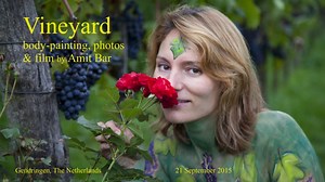 Vineyard body-painting by Amit Bar