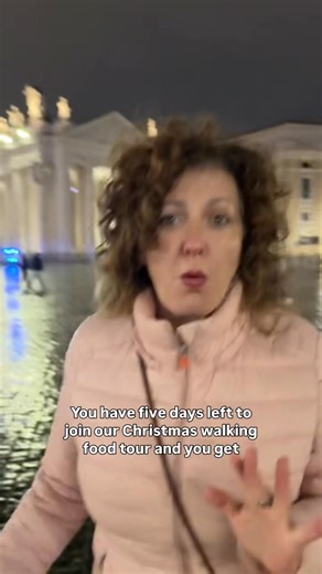 If you’re in Rome now, join our Christmas Food Tour. 🎄🍾 The last day the tour will run is January 6th, when the Christmas holidays officially end in Italy. Join our group or private tour! https://experiences.localaromas.com/food-and-wine-tasting-tours/christmas-food-tour-in-rome/ #rometravelguide #rometravel #rometrip | Local Aromas